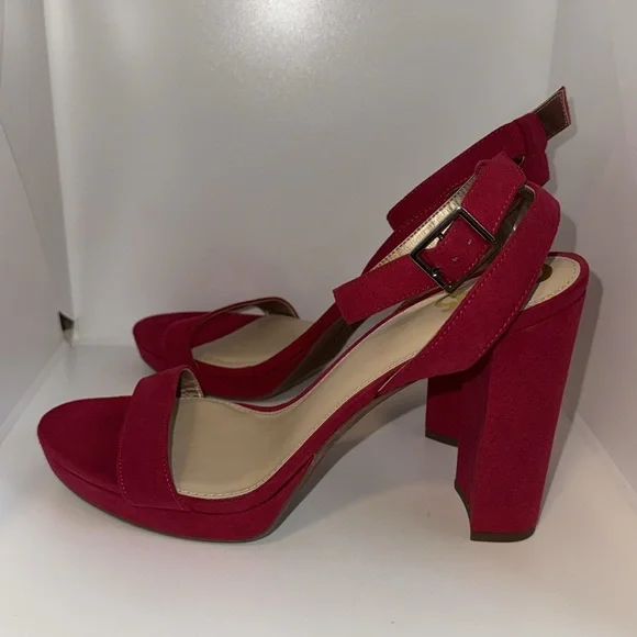 Sam Edelman Circus Annette Platform Heel Slingback Sandal Women’s 9 Pink - Picture 5 of 12